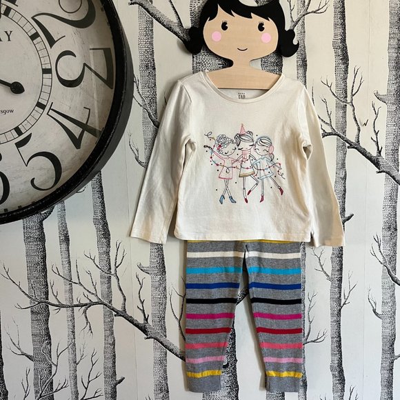 Gap stripe winter set sz 3 - Picture 8 of 10